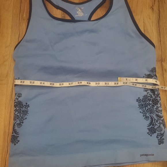 HP Patagonia Capilene Sleeveless Athletic Top Blue - Picture 13 of 14